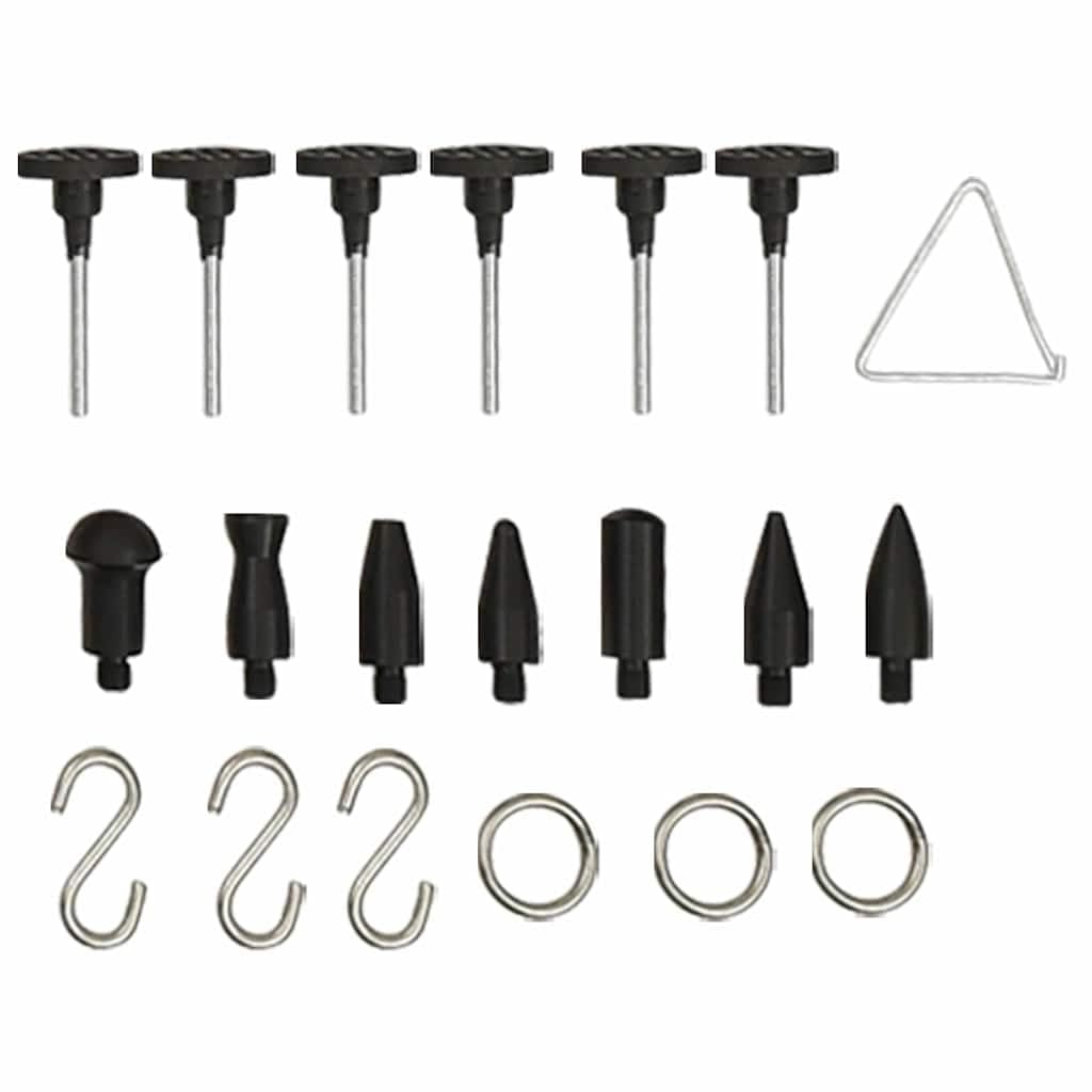 Juego de herramientas para reparación de abolladuras de coche, reparación de coches, granizo, fabricación de chapa, bricolaje, caja de herramientas profesional, reparación, mantenimiento