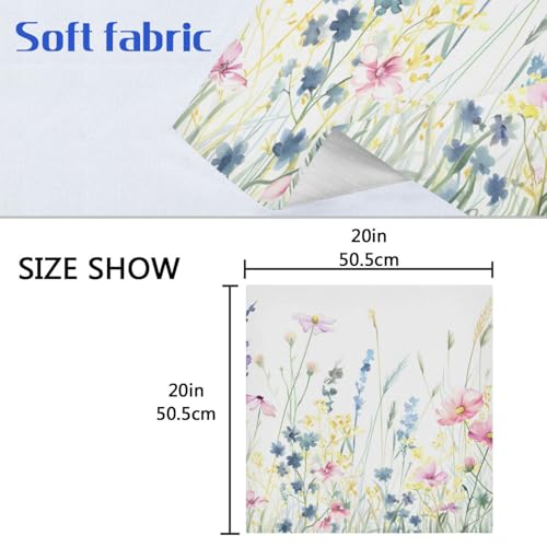 Servilletas de Tela Multicolor Set de 6 20x20 in miniatura 6