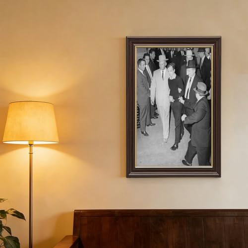 Impression sur toile Jack Ruby d'art avec cadre à suspendre haut de gamme - 4