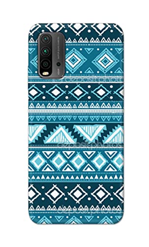 Image of PRINTFIDAA Coloured Tribal Pattern Hard Back Cover for Redmi 9 Power Back Cover -(P6) KAT1008