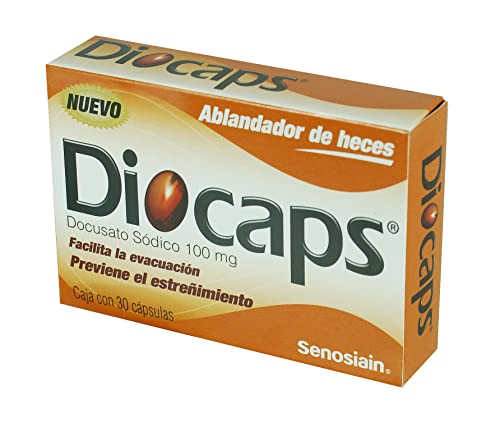 La mejor comparación de Laxantes efectivos disponible en línea. 31 Diocaps Laxantes, 30 Cápsulas