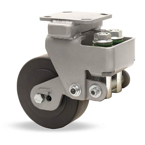 Hamilton (S-AEZFHS-5NYB-1) 5" Aerospace Shock Absorbing Swivel Caster