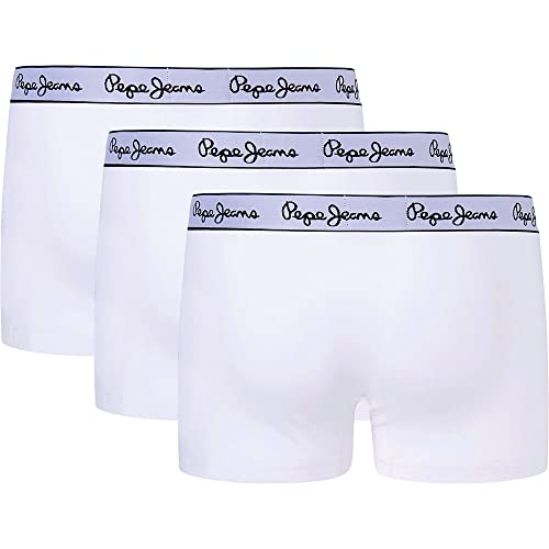 Pepe Jeans Herren Pepe Tk 3P Badehose, White, L – Ansicht 3