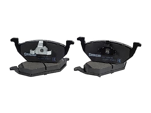 STELLOX 644 020B-SX Bremsbelagsatz, Scheibenbremse – 4 Stück – E990R-02.7003 – Für PKW