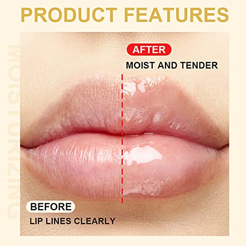 3Pcs Hydrating Lip Oil Set, Nat3Pcs Hydrating Lip Oil Set, Natural Fruit Extract Plumping Lip Gloss Lip Care For Women, Long Lasting Nourishing Non-Sticky Liquid Lip Balm For Dry Lip And Reduce Wrinkles, 0.52 Oz (Set A) #TOP2