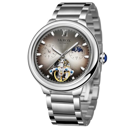 Montre étanche automatique pour homme au bureau ou en soirée