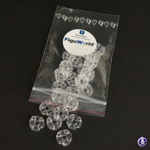 105er Inlay passend für IKEA SANNAHED Rahmen 50 x 50 Designed für Lego® minifiguren Platz für 105 Figuren
