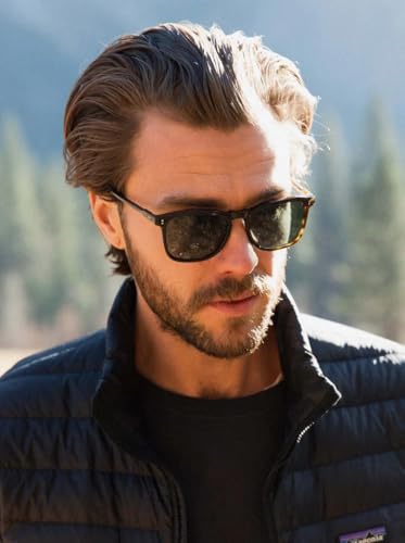 Image of RAEN - Wiley - Mens Lightweight Square Frame Sunglasses UV Protection