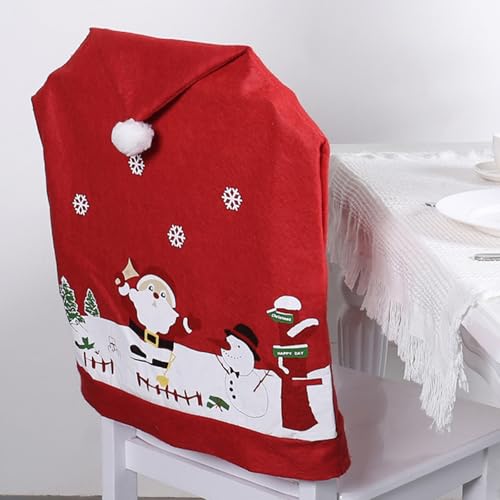 Housse de dossier de chaise Noël un cadeau idéal pour vos proches