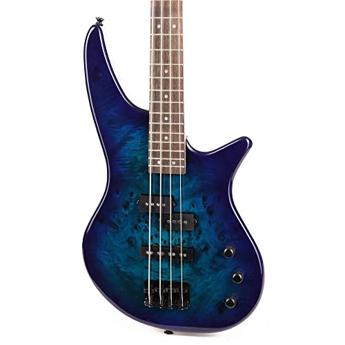 Jackson Js Series Spectra Bass Js2P, Blue Burst, Laurel Fingerboard #TOP5