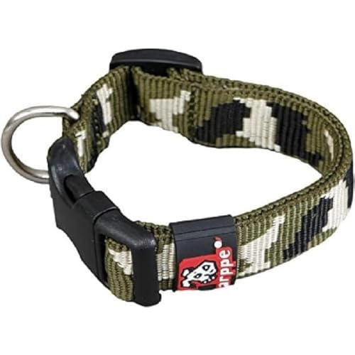 Arppe 195652025540 Collar Nylon Camuflaje Verde