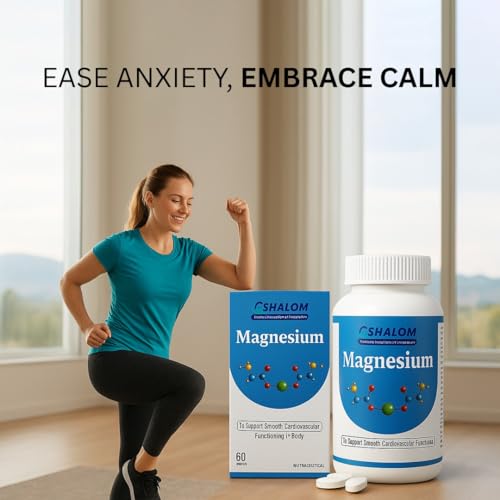 Image of Magnesium Glycinate (2000 mg, 100% RDA) | Better Sleep Quality & Muscle Recovery | High Absorption Chelated Magnesium | 60 Tablets