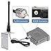 VHF Marine Radio Antenna VHF Antennas 156-163MHz Waterproof Boat Stubby Antenna with 16.4ft RG-58U Coaxial Cable,L Mount Bracket,U Bolt for Yacht Sailboat Eifagur