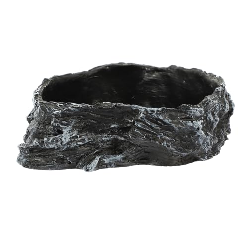 Toddmomy 爬虫類用フードボウル 水容器 トカゲ用飲水器 カメ用給水器 飼育ケースアクセサリー 小動物 餌入れ 飲み水管理