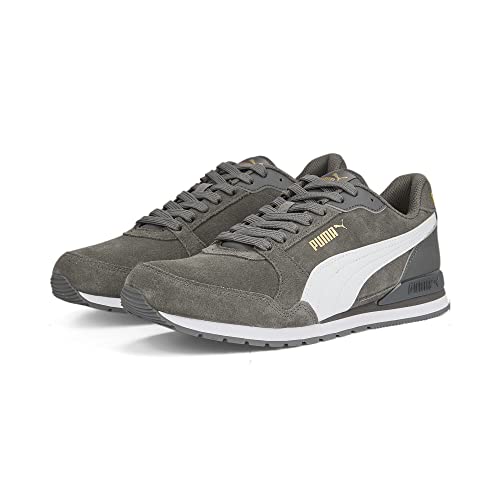 PUMA Puma ST Runner V3 SD 387646 Running Shoes, Athletic Shoes, 22 Fall/Winter Colors Castle Rock/Puma White (02), 30.0 cm