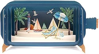 Message In A Bottle The Seaside Pop Up Birthday Greeting Card By Alljoy Cards MIB053