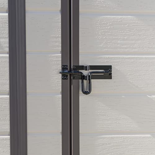 Keter Manor Pent 屋外ガーデンストレージシェッド ベージュ/ブラウン 6 x 4フィート