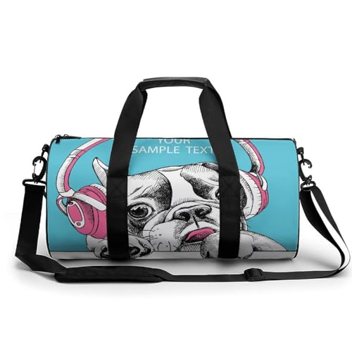 Sac de voyage chien de taureau idéal pour camping et randonnée le week-end