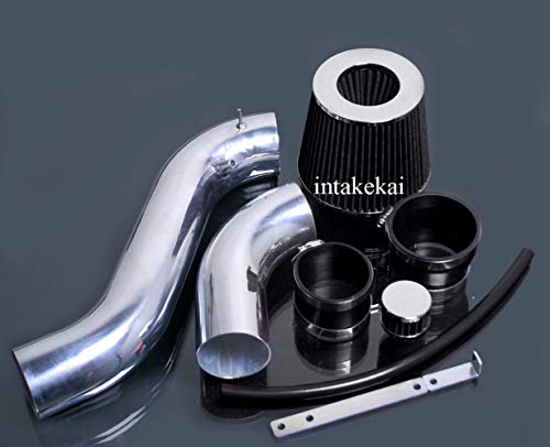 Performance Air Intake Kit + Filter Fit For 2002-2005 Chevrolet Trailblazer, GMC Envoy / 2002-2004 Oldsmobile Bravada 4.2 4.2L Engine (Black)