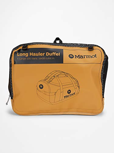 Marmot Unisex Duffel Bag, Scotch/Black, Extra-Large