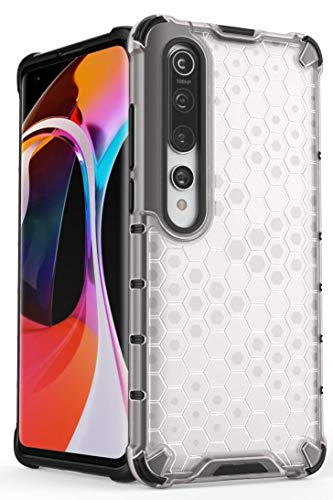 Image of Glasgow | for Mi 10 Back Case Cover for Mi 10 with 4 Bumper Corners and Military Grade Protection - Transparent