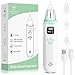 MOJINL Baby Nasensauger Elektrischer Nasensekretsauger USB Baby Staubsauger Aufladbarer Nasenreiniger mit 3 Saugstärken, 3 Silikonspitzen und Musik & Licht Beruhigender Funktion für Baby