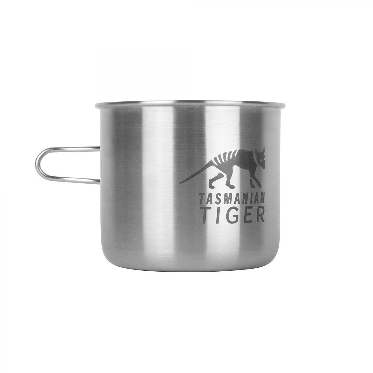 TACWRK x Tasmanian Tiger TT Bottle Holder Isolierte, gepolsterte Trinkflaschen-Tasche mit Molle-System, Rucksack-Flaschenhalter inklusive 1L Nalgene Weithals Trink-Flasche und TT Handle Mug 500