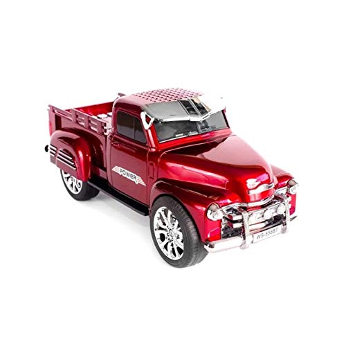 CAIXA SOM PORTATIL CAMINHONETE BLUETOOTH FM VERMELH WS-558BT