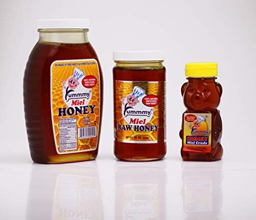 Yummmy Raw Honey 8 Oz Kosher Certificada miniatura 6
