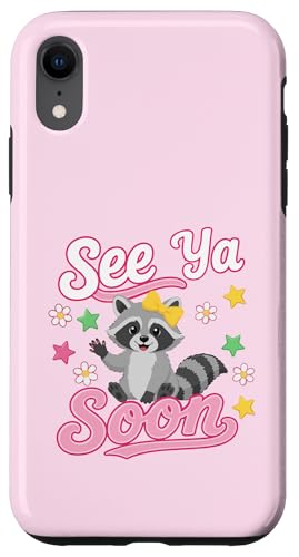 See Ya Soon Racoon �ʔ������p �X�}�z�P�[�X iPhone XR �p