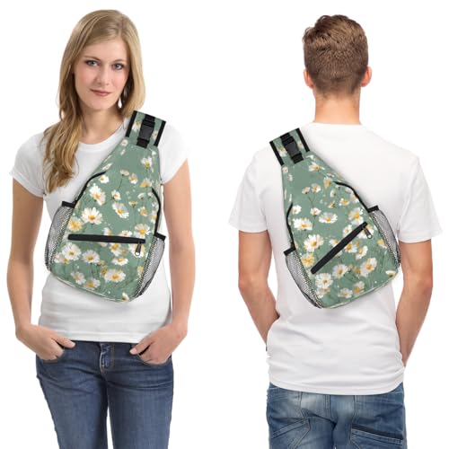 Mochila tipo sling impermeable para mujer y hombre miniatura 7