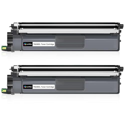 Toner TN248XL noir LeciRoba avec puce pour imprimante Brother HL-L3215CW