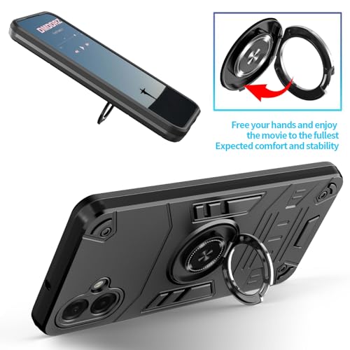 Coque Samsung Galaxy A07 4G antichoc intégrale double couche noire - 5
