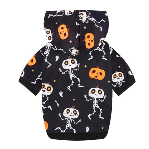 Sudadera con capucha Halloween para perro grande
