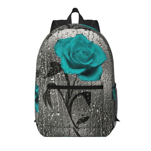 Sac à dos voyage ordinateur 43,2 cm antivol et antichoc motif rose noir