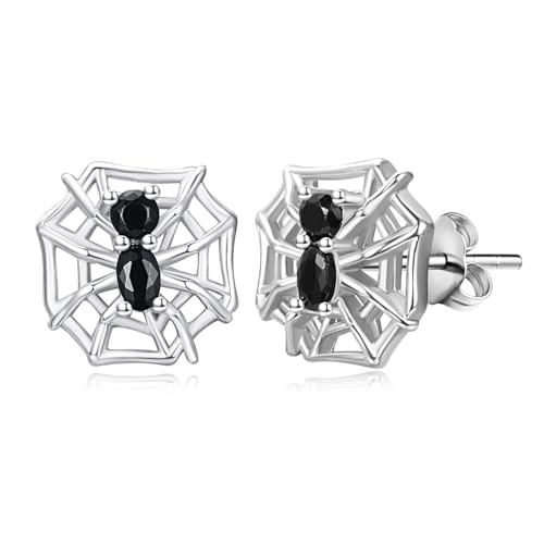 Boucles d'oreilles araignée pour votre look d'Halloween et soirées gothiques