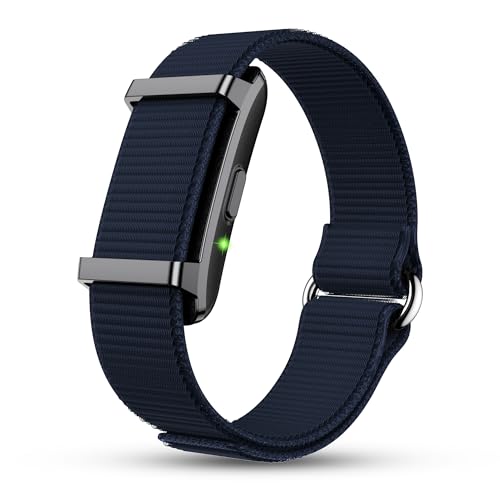 Pebble Newly Launched Qore 2 Premium Metal Fitness Band | 45 Days Battery Life, Heart Rate, SpO2, HRV & Body Temp Monitor, Sleep Tracker, AI Health Analysis,...