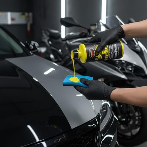 All in One Sealant Multipurpose Liquid Polish for Car & Bike Suitable for Dashboard, Restores Faded Plastic & Fibre Headlight, Interior Polish and Sealant - 500ml (Pack of 2)