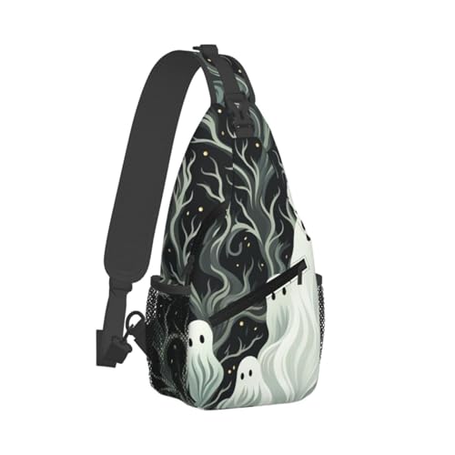 Morrales tipo Sling para Senderismo unisex negro miniatura 1