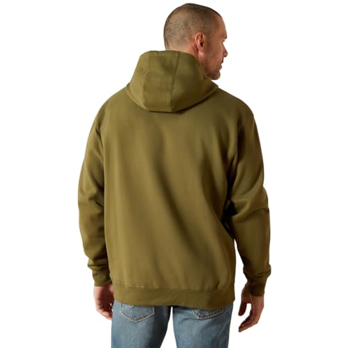 ARIAT Men's Embossed Logo Hoodie2