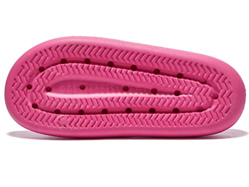 Molodo Unisex Open Toe Non-Slip Fashion Checkerboard Slides - Beach & Bathroom Slippers, Indoor & Outdoor (Black)3