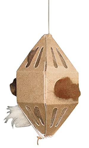GreenBird Eco Friendly Nesting Material Holder with Natural Fibers