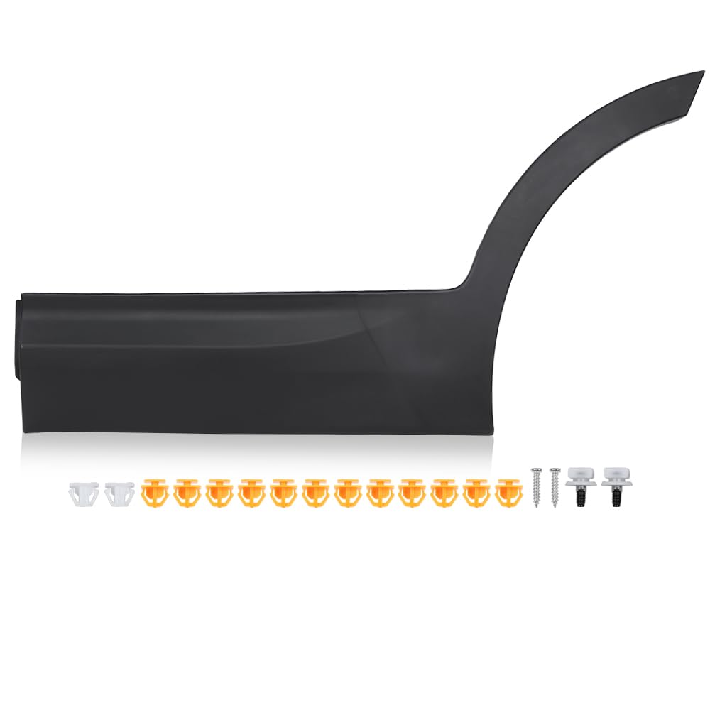 Amazon.com: PIT66 Matte Black Rear Left Door Lower Molding Door