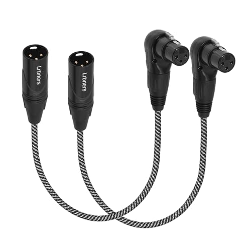 Câble XLR femelle vers mâle pour sonorisation de scène et home studio 4,8m