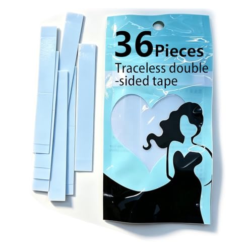 Ruban adhésif transparent pour vêtements Fearless Tape dots double face