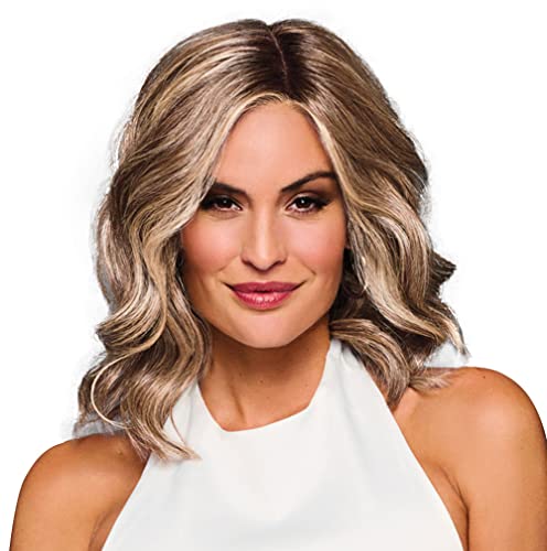 Raquel Welch Bella Vida Wavy Layered Wig, 100% Hand Tied,