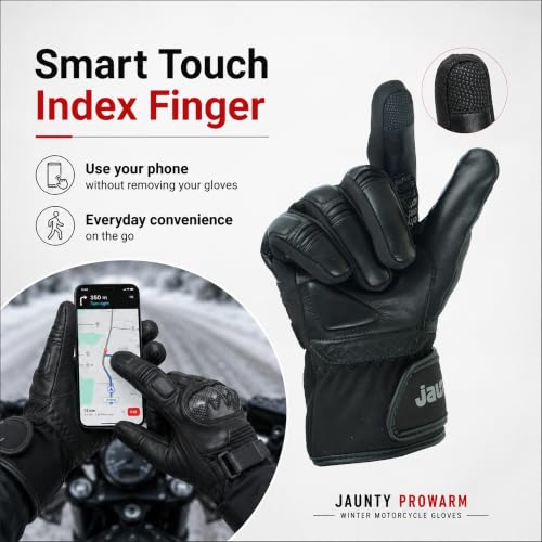 Jaunty Winter Motorcycle Gloves