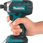 Makita DTD152Y003 18V Kit compact de pilote d'impact, 1/4" Hex Shank, 2,900 RPM, 3,500 IPM, 1,460 In.Lbs Torque.