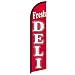 Fresh Deli Windless Swooper Flag Feather Banner