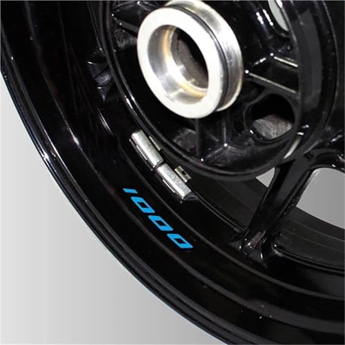 Autocollants de jantes moto réfléchissants style 1 pour S1000XR 2024